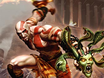 Kratos arrasa en PSP